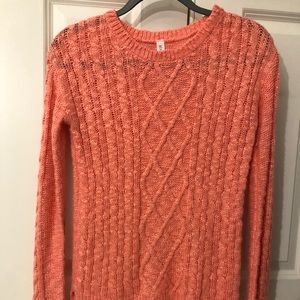 Peach/ light orange sweater
